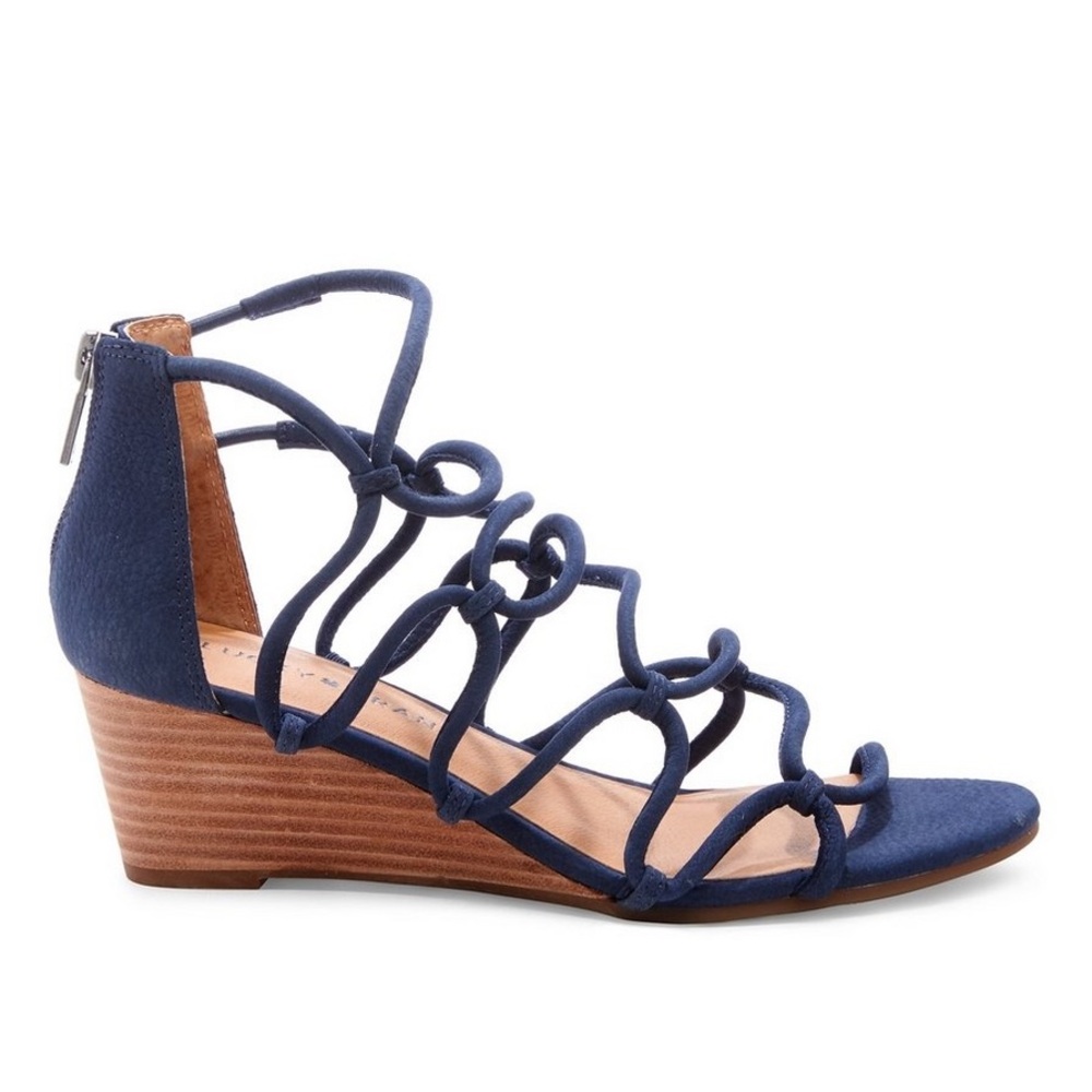 Jilses Lucky Brand Denim Wedges